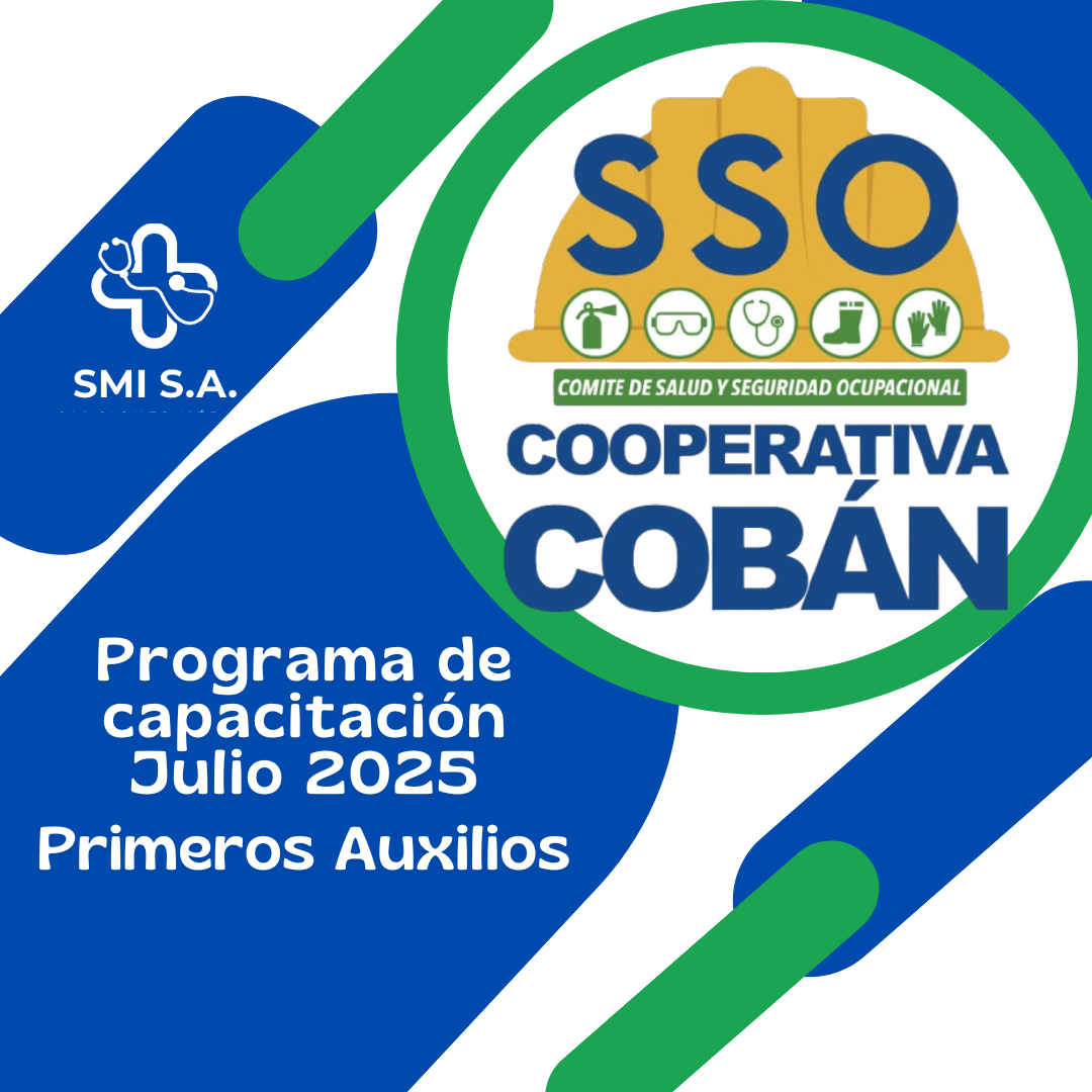 Primeros auxilios – Cooperativa Cobán